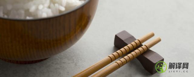 筷子的文化
