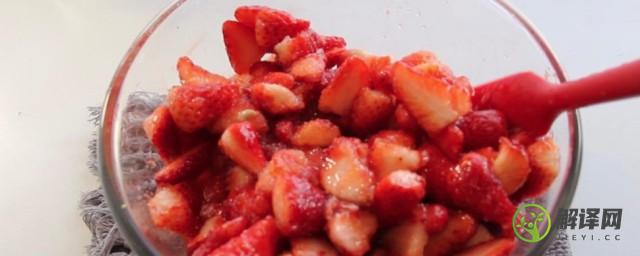 草莓酱制作方法的家常做法(草莓酱的制作方法和步骤)