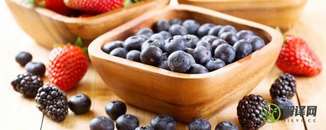 蓝莓花青素的功效与作用(蓝莓花青素的功效与作用及营养价值)