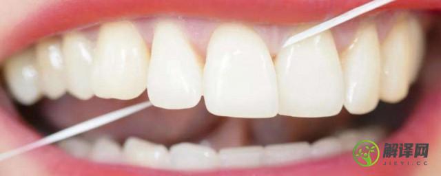 经常使用牙线的危害(经常用牙线有没有影响)
