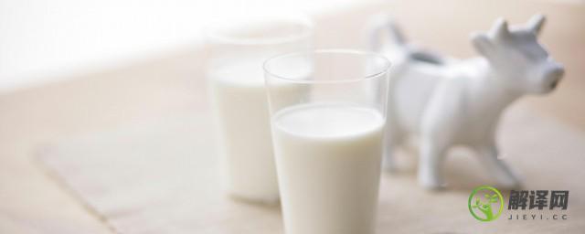 脱脂牛奶和全脂牛奶的区别是什么