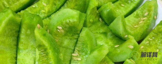 绿甜瓜的营养价值和吃法技巧(绿甜瓜好吃吗)