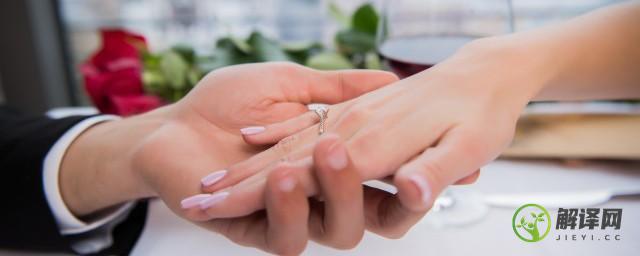 婚戒应该戴在哪个手指(婚戒应该戴在哪个手指女人)
