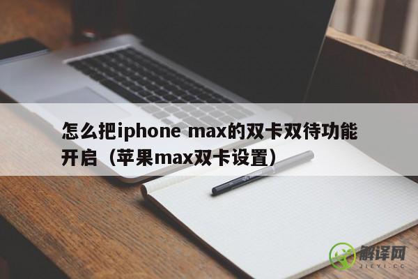 怎么把iphone max的双卡双待功能开启（苹果max双卡设置） 