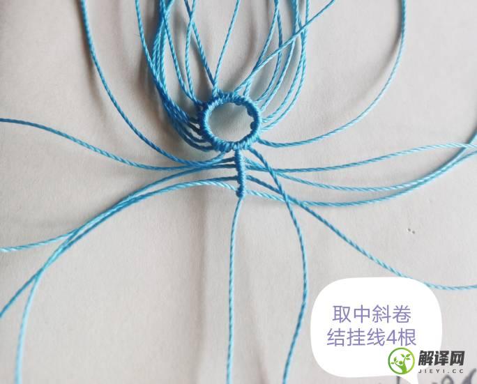 编绳香囊制作教程，简单荷叶结香囊做法