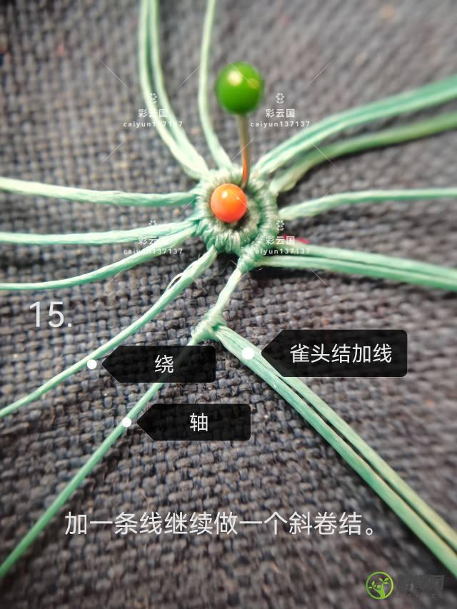 简单的海螺编织方法，可爱动物编织方法图解