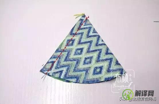 布艺葫芦香包，几个步骤简单缝制好一个小挂件，附教程