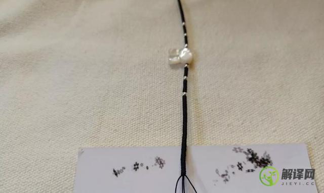 可爱蜡线兔编绳做法，简单编织手绳教程